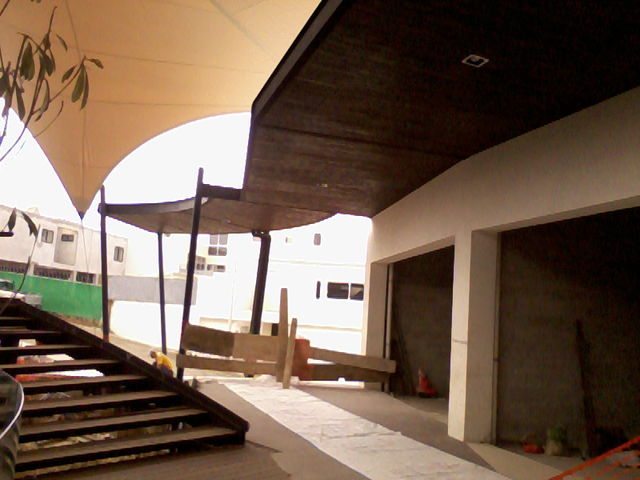 Duela de fibra en pasillos